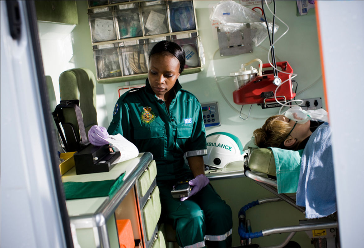 Soluciones de impresión portátil Brother para técnicos de emergencias sanitarias