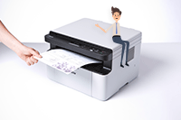 Impresora multifunción láser monocromo DCP-1610W All in Box