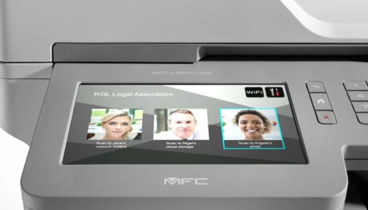 Pantalla personalizable impresora multifunción MFC Brother