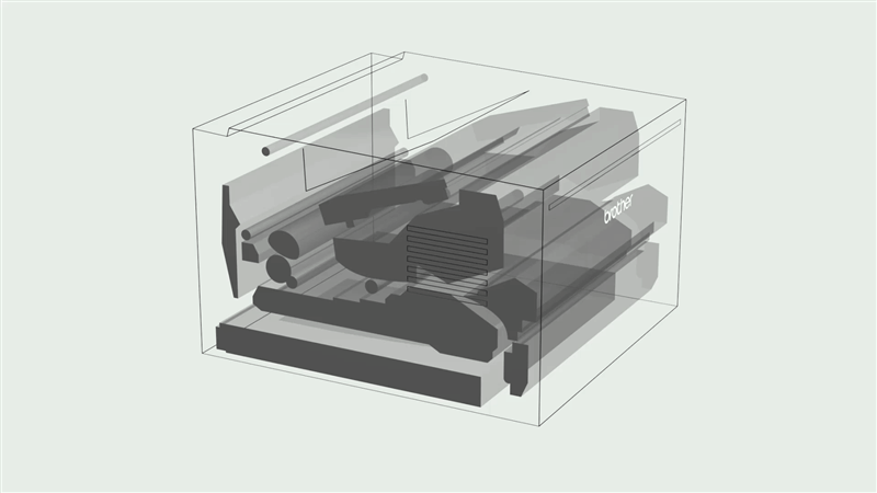 Air flow technology in brother printer