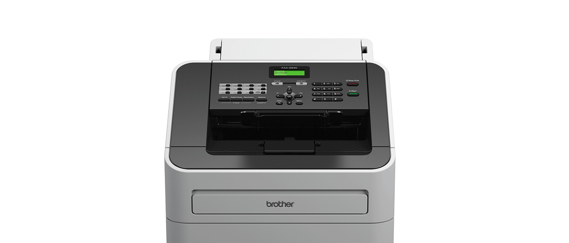 Brother fax machine front shot zoom