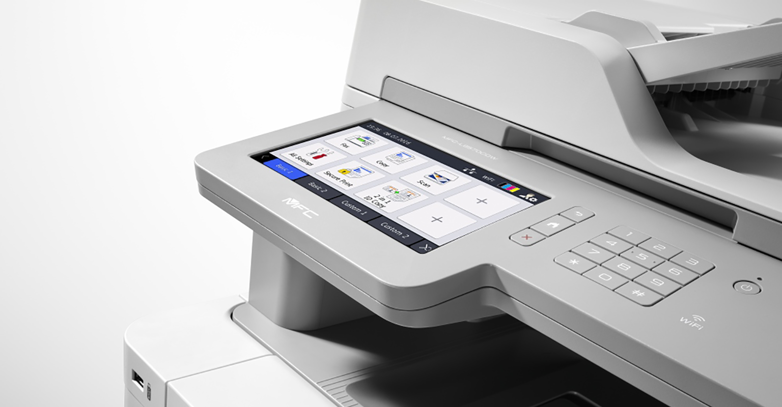 Closeup of Brother BC4 printer