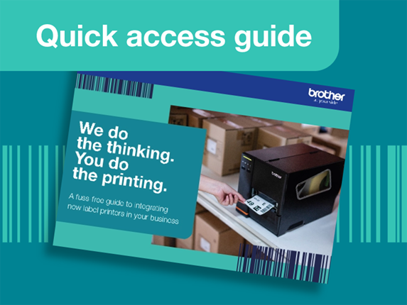 Teal quick access guide front cover