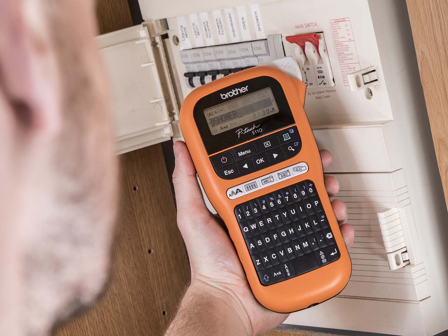 Brother P-touch E110 label printer