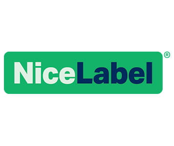 NiceLabel colour logo with white background