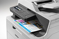 DCP-L3550DW Colour printer with colour print out