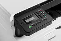 Brothers DCP-L3515CDW two line control panel