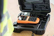 PT-E110VP cu geantă, adaptor AC și casetă