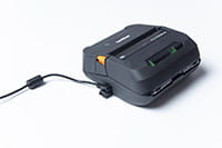 PA-AD-600 accessory plugged into Brother RJ-4 mobile printer