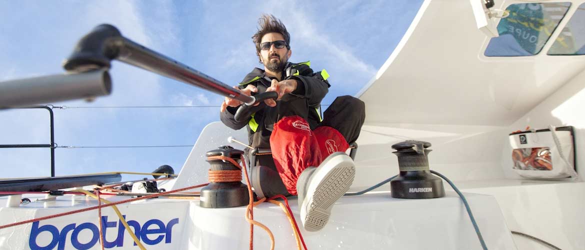 La vie à bord du voilier de Yoann Richomme, vainqueur de la Route du Rhum 2018