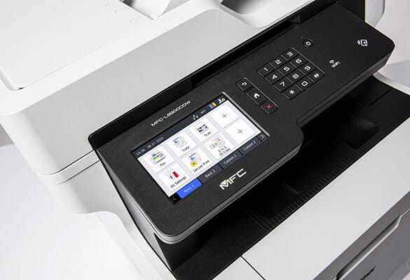 Ecran de l'imprimante multifonction MFC-L8900CDW