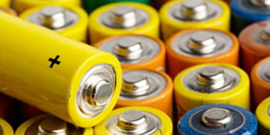 Recyclage de piles et batteries