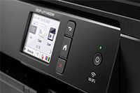 Ecran de l'imprimante DCP-J1140DW
