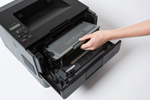 Les nouveaux toner polymérisés brother permettent de meilleures impressions avec l'imprimante HL-L5200DW