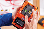 Les professionnels peuvent emmener leur étiqueteuse PT-E550WVP partout avec eux