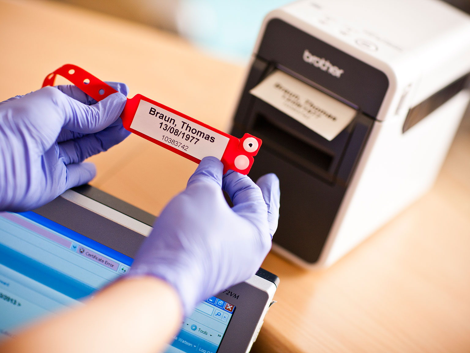 patient id printing healthcare brother solutions