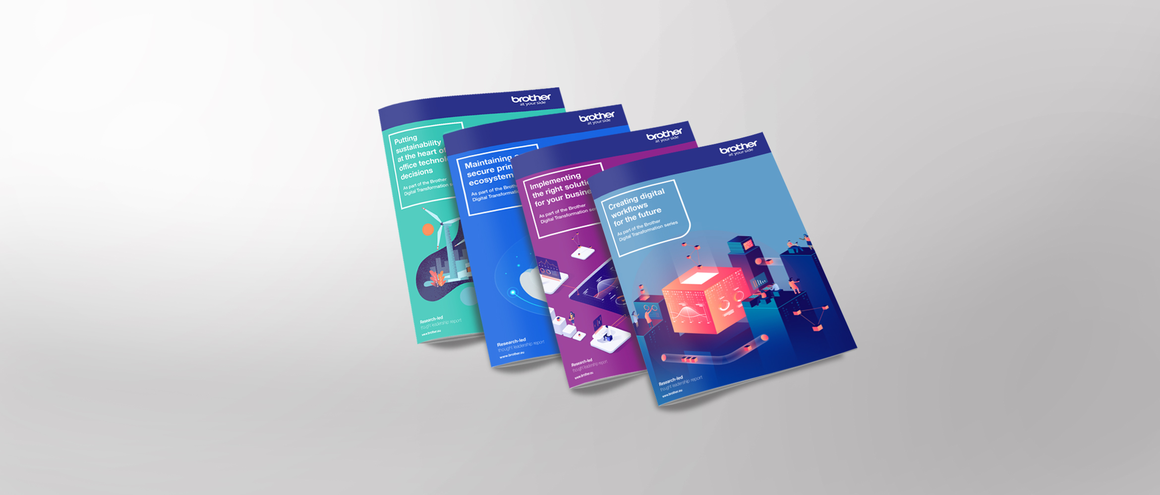 Leggi i 4 report sulla trasformazione digitale secondo Brother