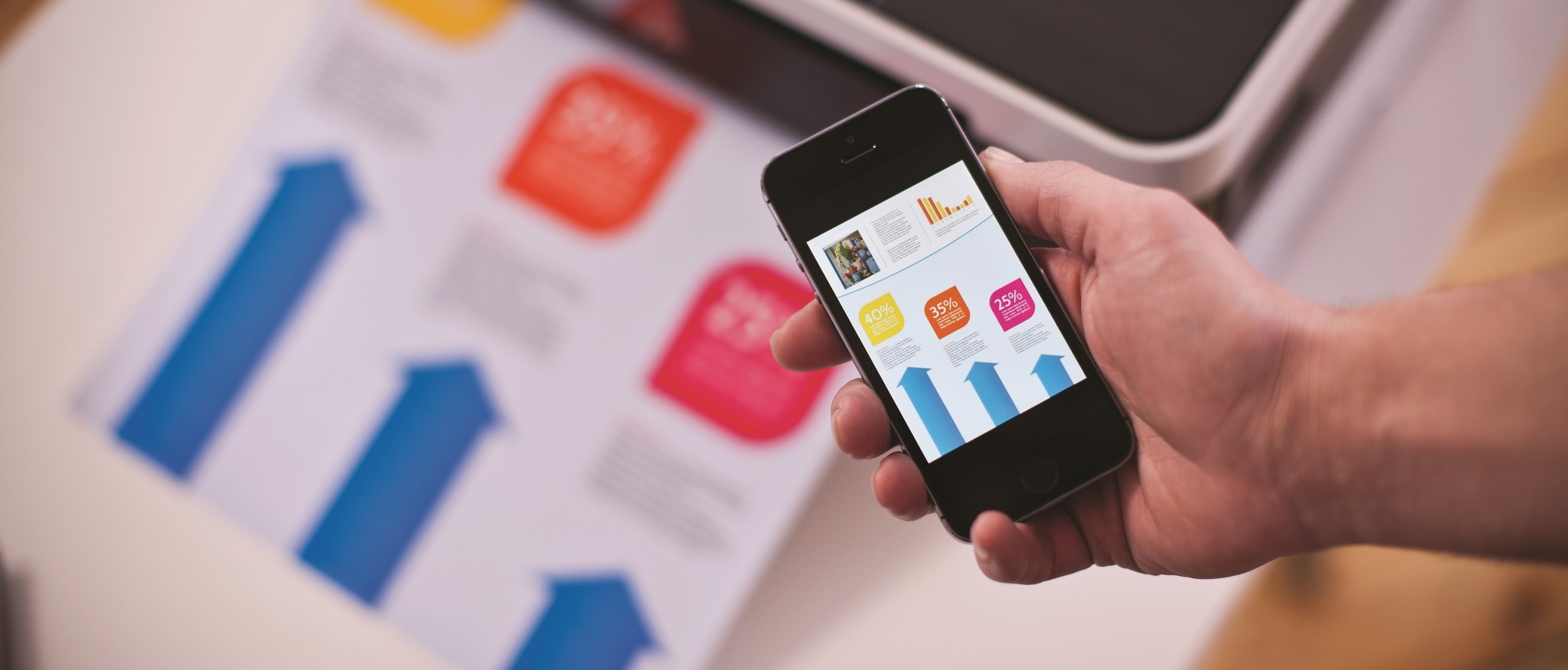 Stampa da smartphone tramite app con Brother MFCJ4420DW