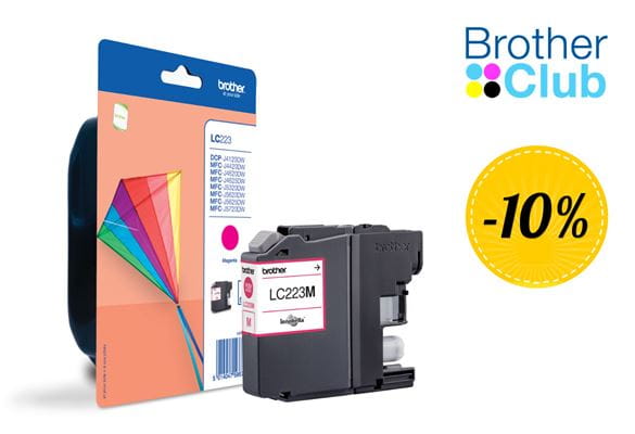 Cartuccia inkjet Brother LC-223M con sconto Brother Club