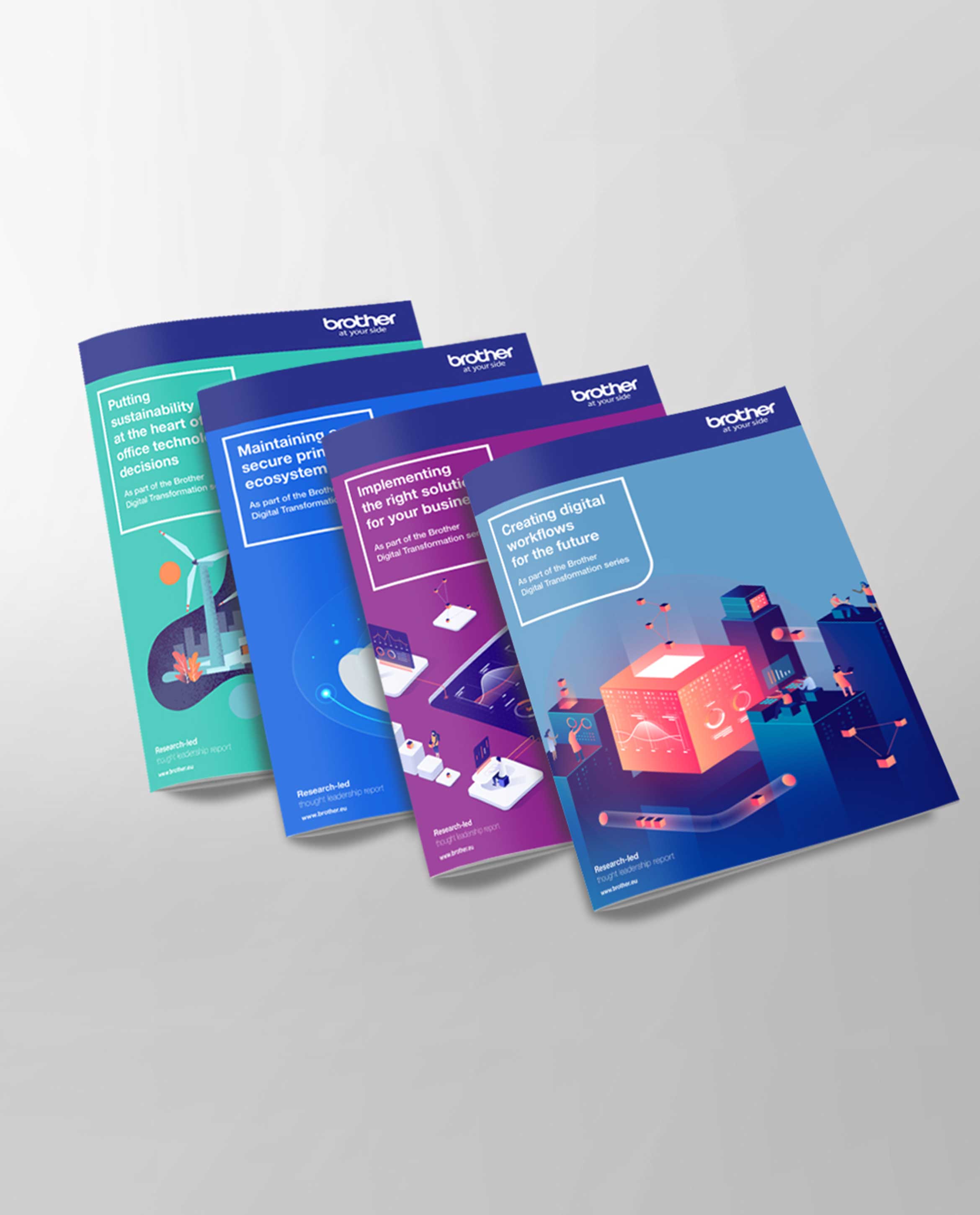 Leggi i 4 report sulla trasformazione digitale secondo Brother