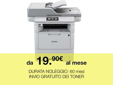 offerta noleggio stampante da € 19.90 Brother MFC-L6900DW