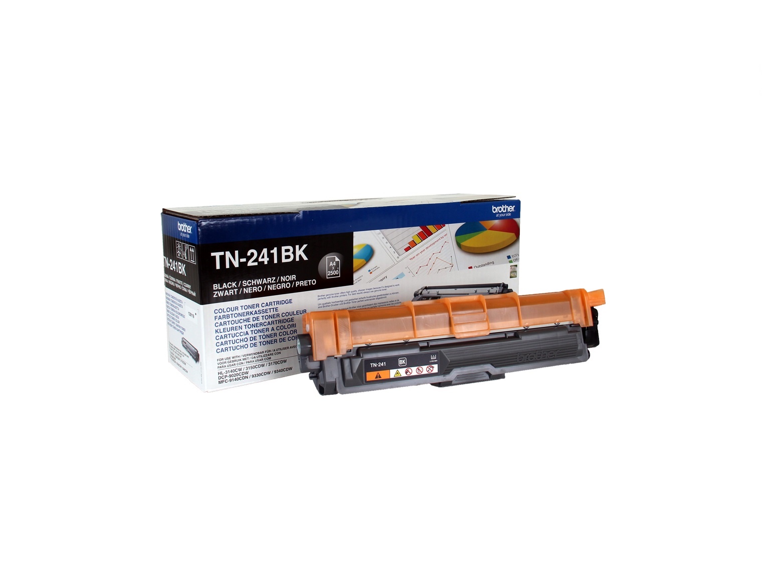 Toner originale nero Brother TN241BK con 10% di sconto