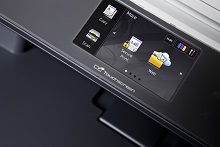 Display touchscreen della stampante multifunzione laser LED a colori Brother DCP9020CDW
