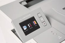 Dettaglio display touchscreen della stampante laser a colori HL-L9130CDW