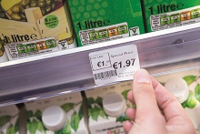 Prezzo stampato con la nuova gamma di stampanti per ricevute Brother RJ-2