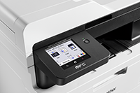 Dettaglio display Brother MFC-L3740CDWE LCD