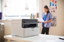 MFC-1910w COMPACT ALL-IN-ONE printer on the desktop