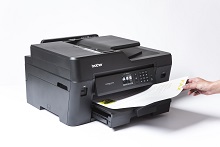 Foglio stampato in A3 con stampante multifunzione inkjet A3 Brother MFC.J6530DW