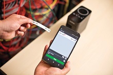 PT-P750TDI etichettatrice elettricisti collegabile tramite app smartphone