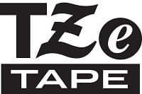 TZe tape logo for labelling machines