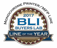 Logo BLI Line of the 2017 per stamanti e multifunzione laser monocromatici Brother