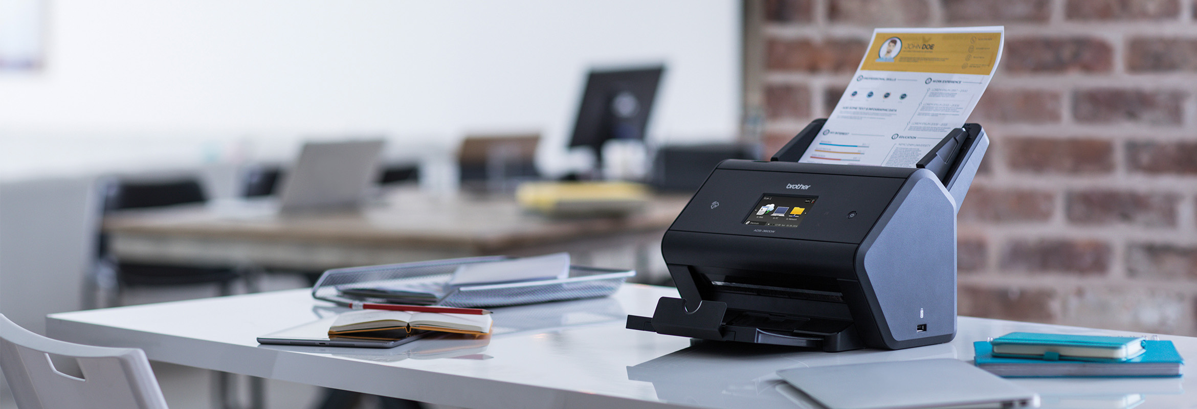 Scanner  på skrivebord