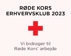 Røde Kors erhvervsklub logo 2023