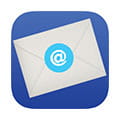 En konvolutt med ikon for e-post varsel
