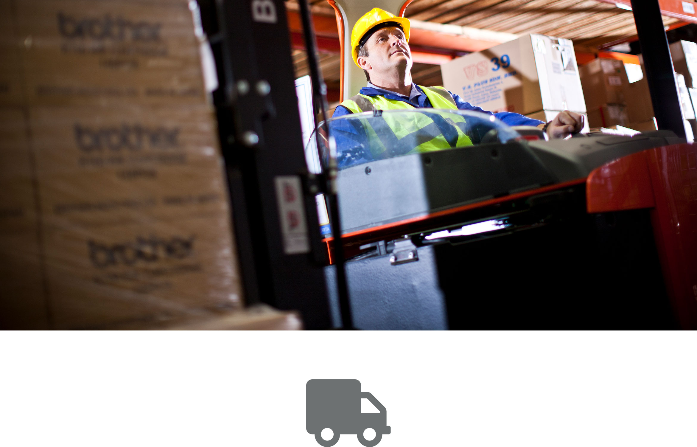 Mand i truck