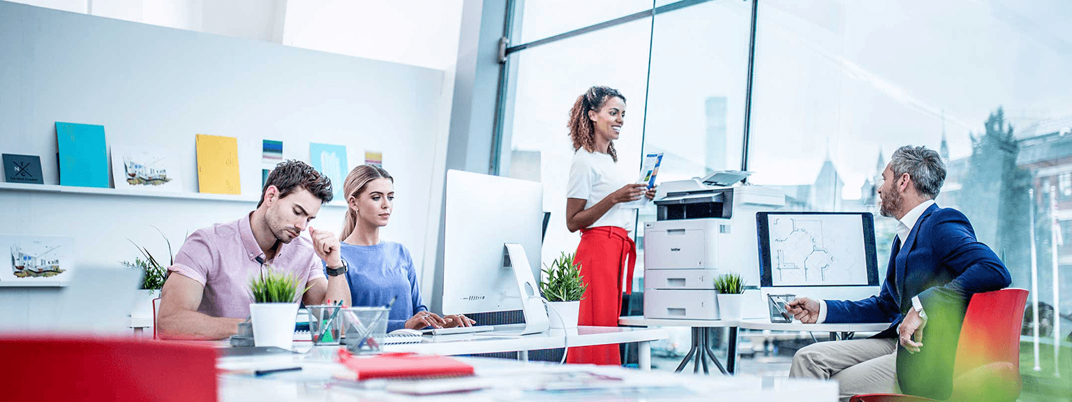 Managed Print Services (MPS) -palveluun tyytyväisiä työntekijöitä