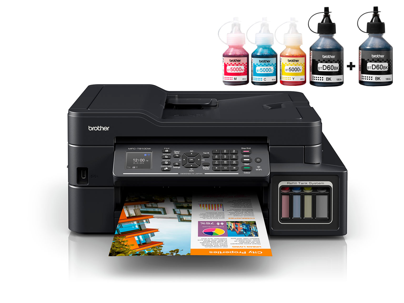 Brother InkBenefit Plus inkjet printer MFC-T910DW