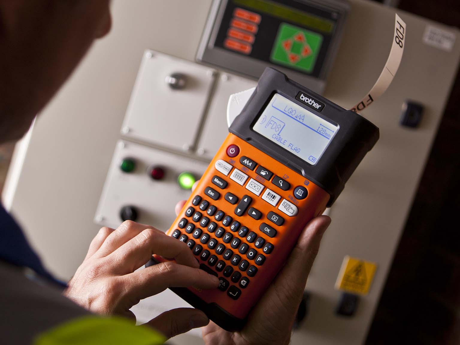 Brother P-touch E300 label printer