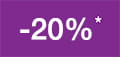 -20% promotional discount 