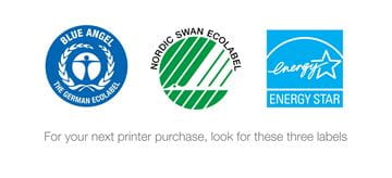 3 logoer for miljømerking