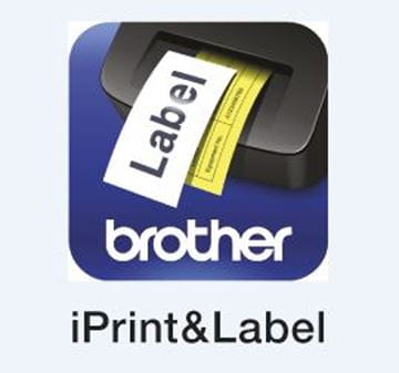 iPrint&label logo med tekst