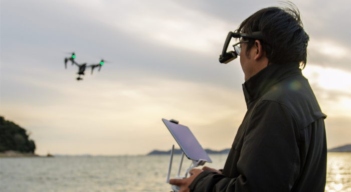 AiRScouter and drone