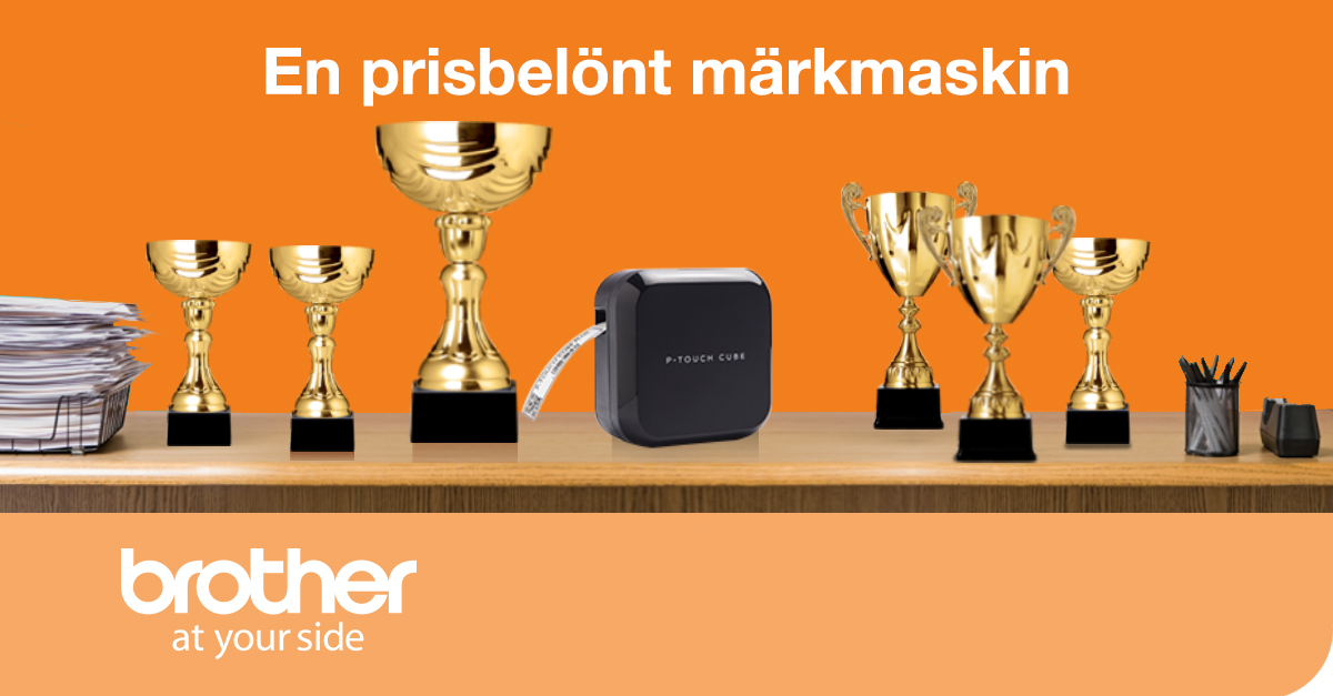 Brother tilldelas Good Design Awards i kategorierna utskrift, skanning och märkning