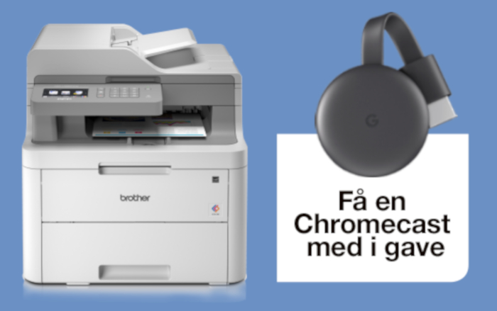 DCP-L3550CDW and Cromecast