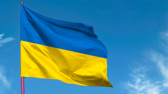Ukrainska flaggan