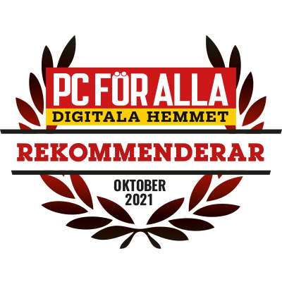 PC FOR ALLA - Recommenderar logo - oktober 2021